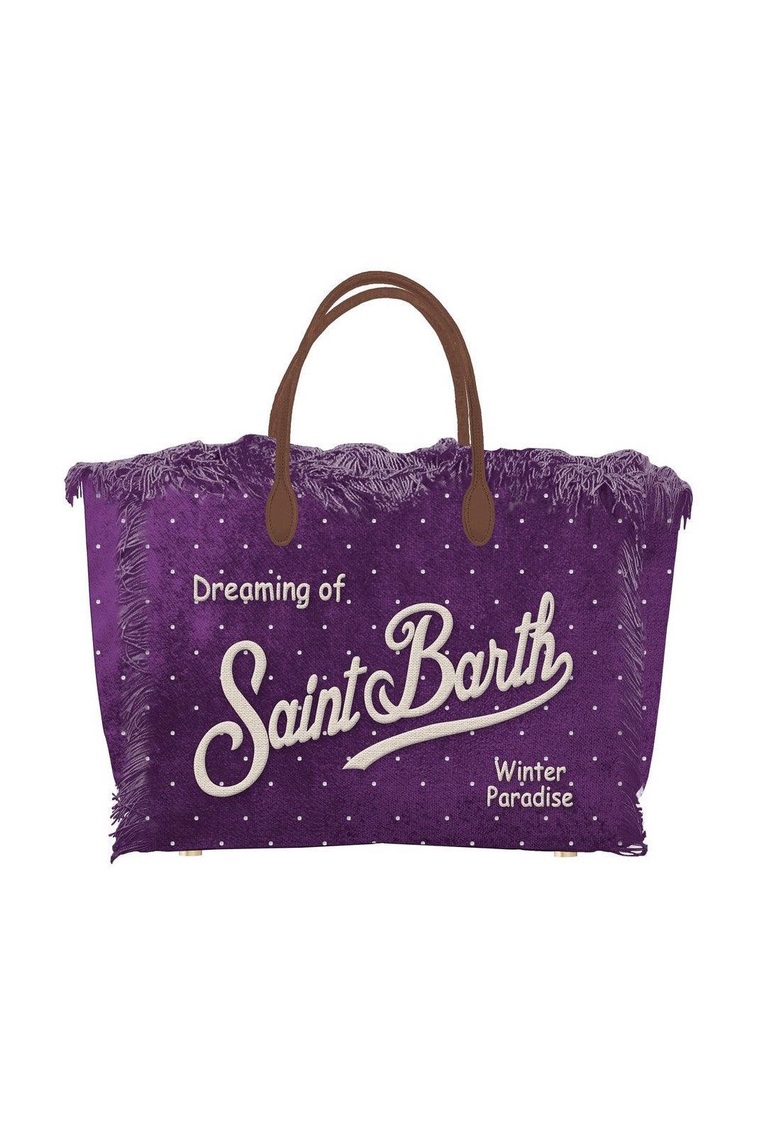 Borse a mano Donna Mc2 Saint Barth - Colette W Velvet Strass - Viola