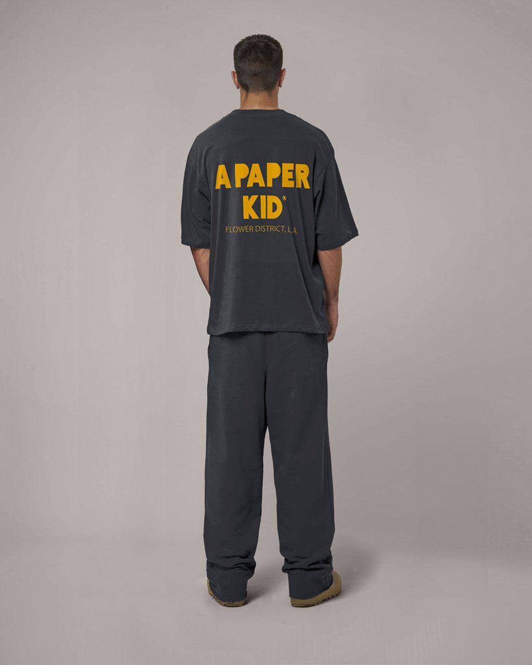 T-shirt Ragazzi Unisex A Paper Kid - T-Shirt Unisex - Nero - Inà Boutique