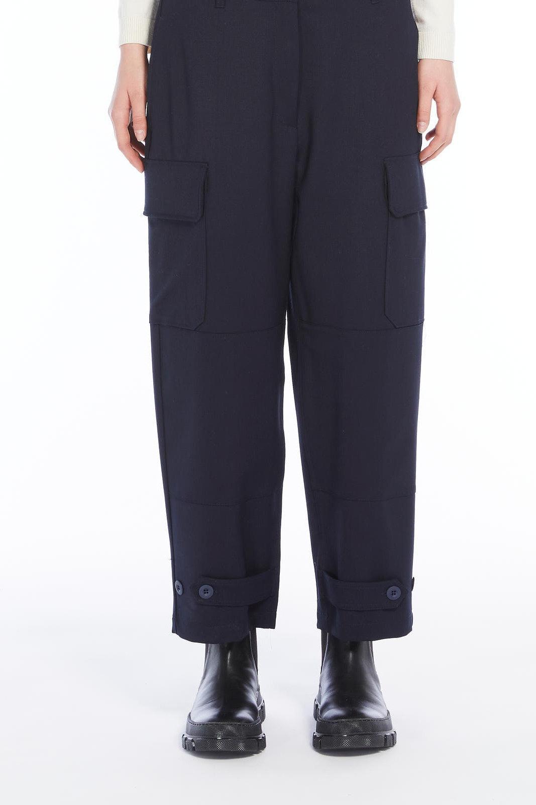 Pantaloni Donna Max Mara - Boris - Blu