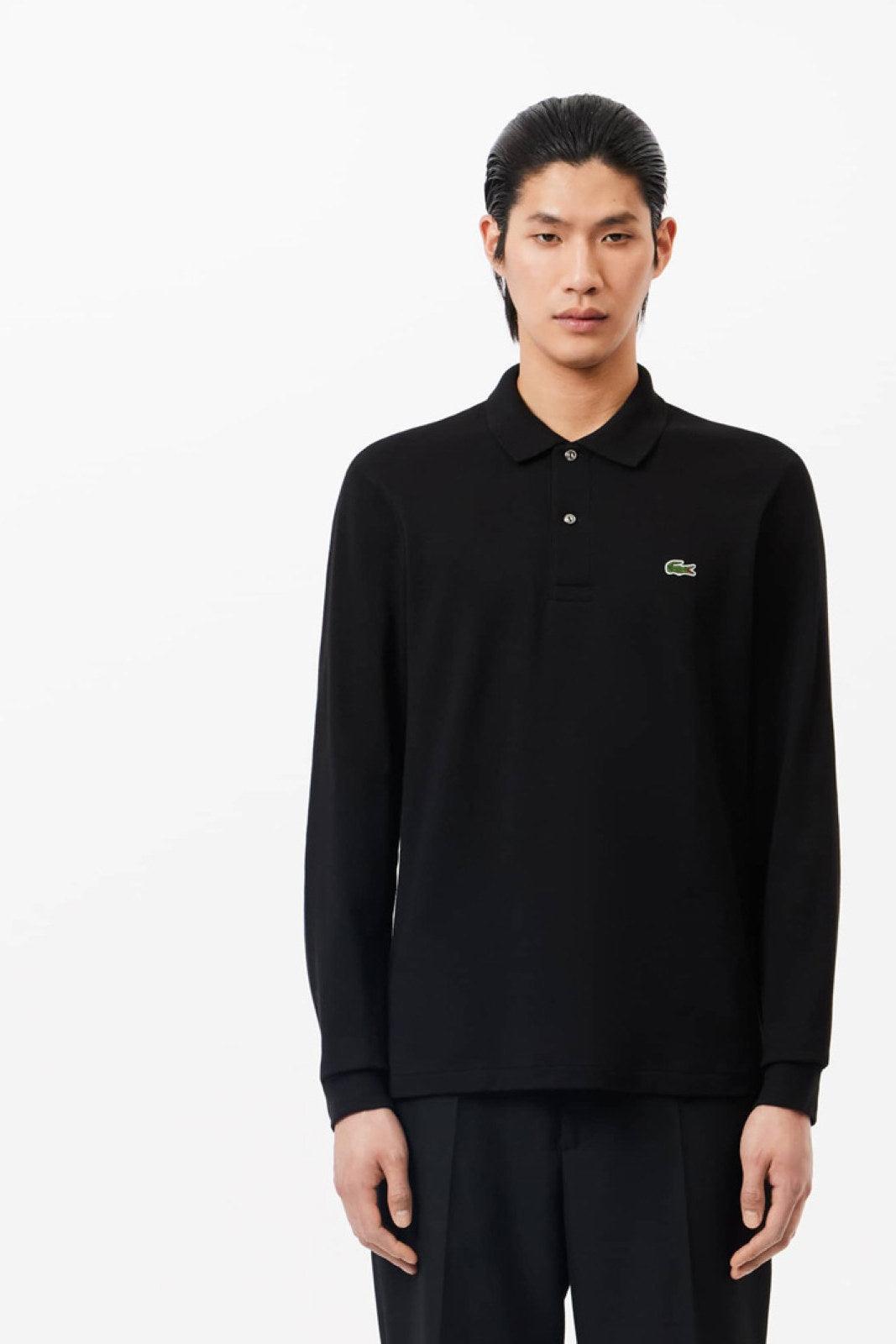 Polo Uomo Lacoste - Polo Manica Lunga - Nero