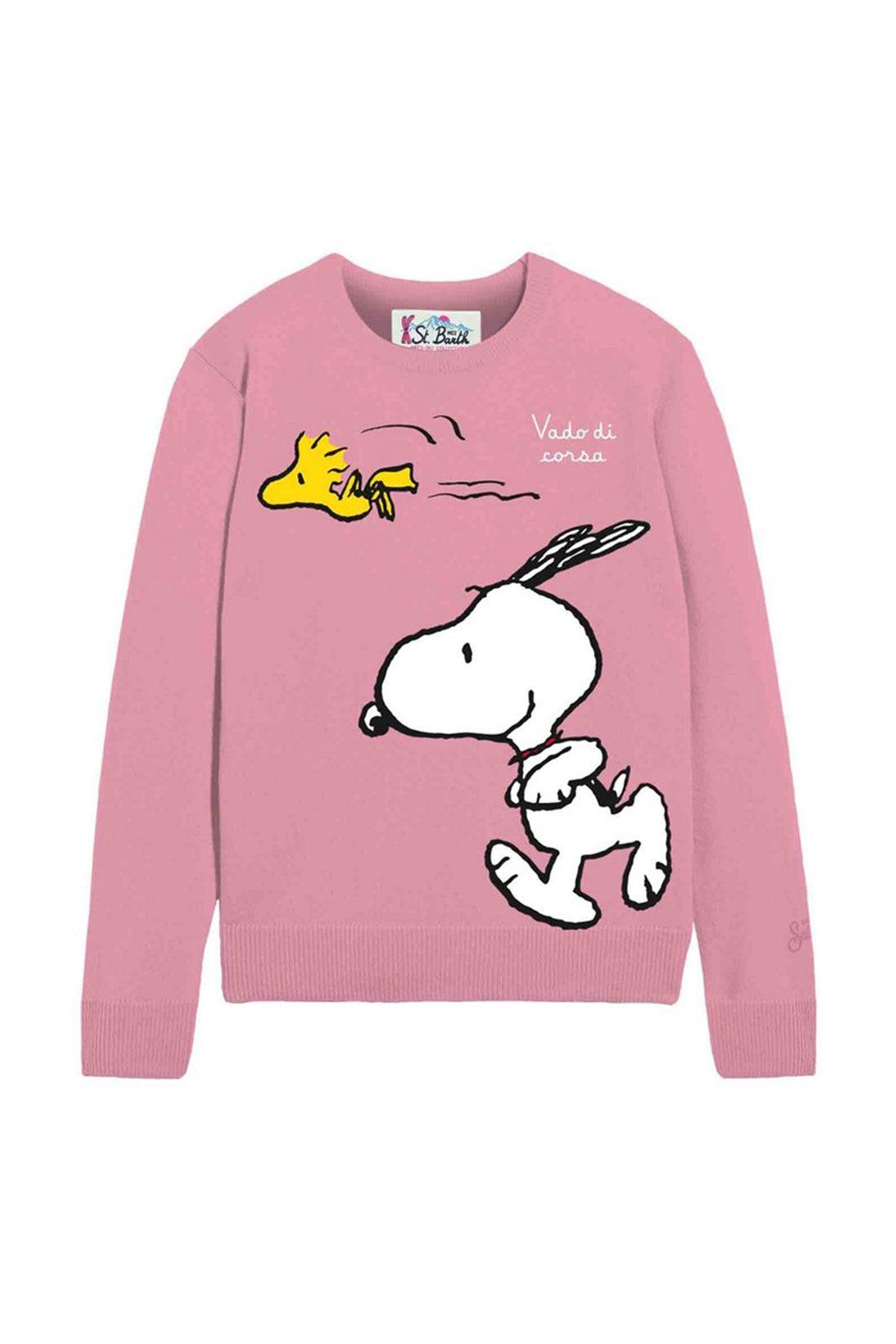 Maglie Donna Mc2 Saint Barth - New Queen Snoopy Corsa 23 - Rosa