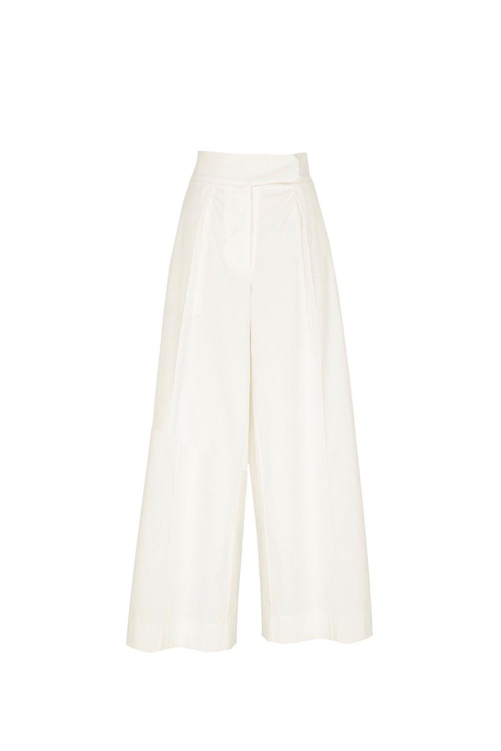Pantaloni Donna Lug von siga - Pants - Bianco - Inà Boutique